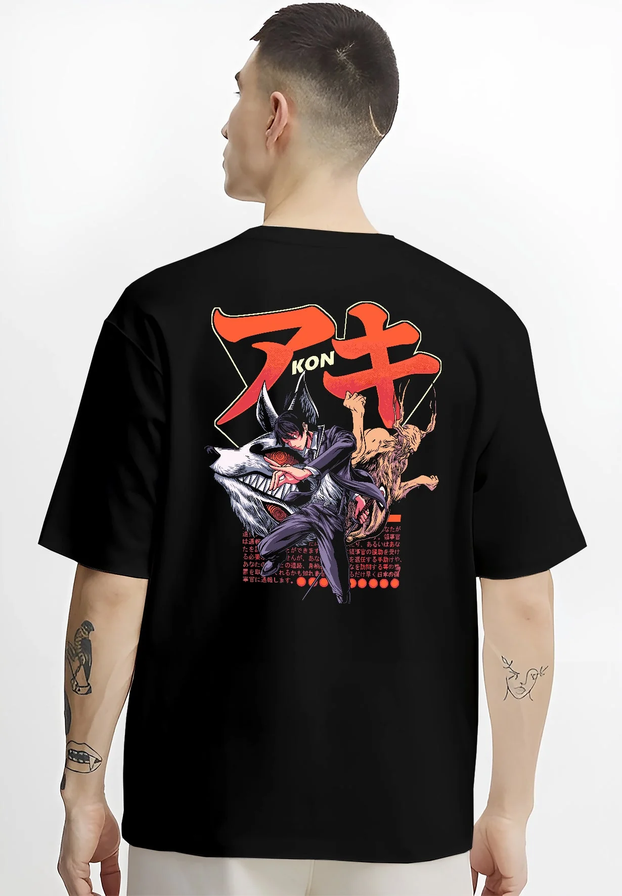 Aki Hayakawa Chainsaw Man Fox & Future Devil Hoodie - Image 4