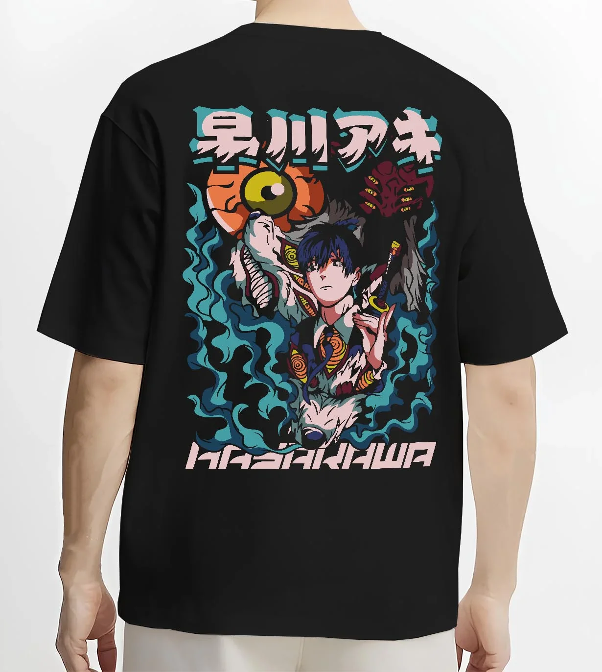 Aki Hayakawa Hoodie Chainsaw Man Devil Hunter Katana - Image 4