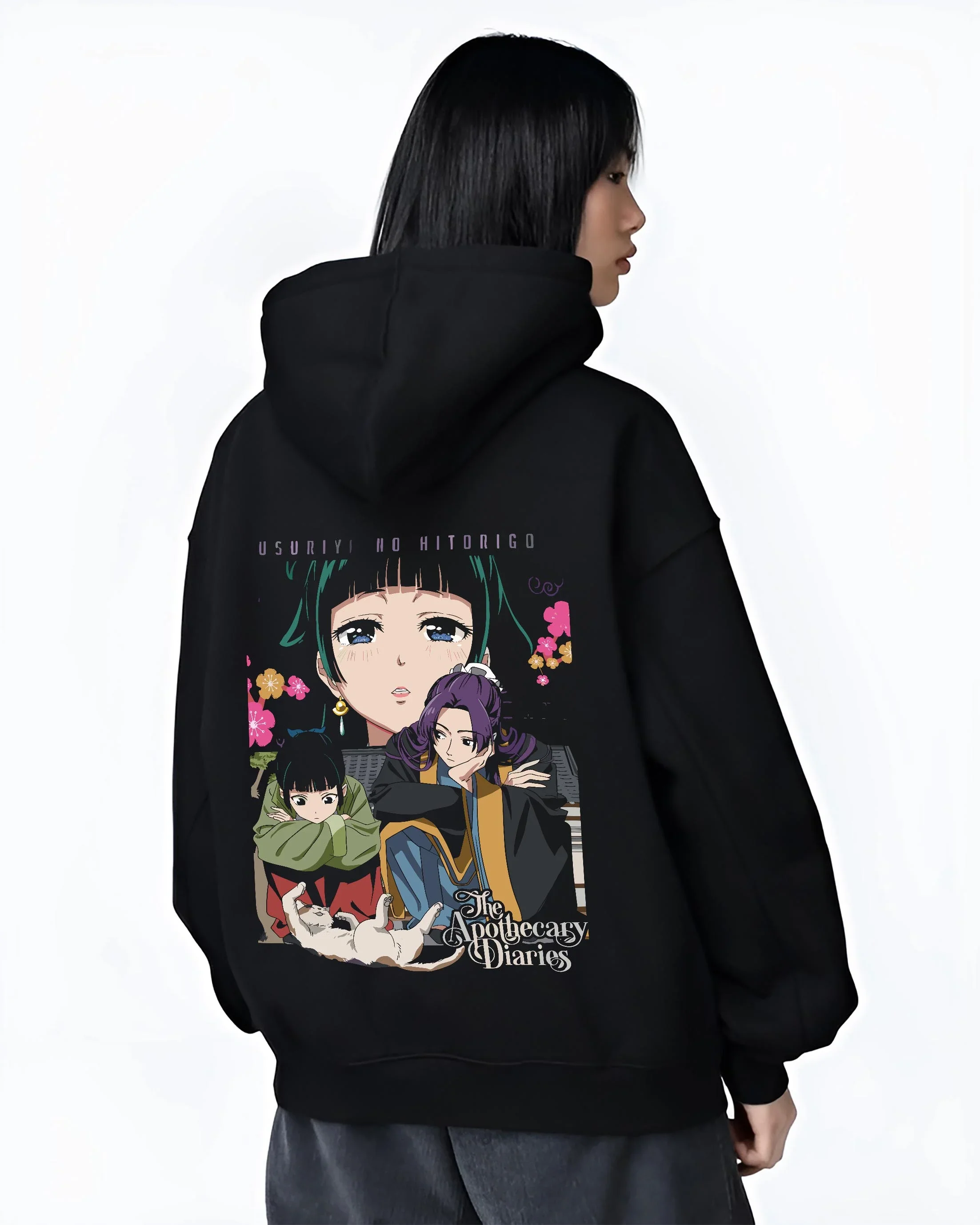 Apothecary Diaries Hoodie Jinshi and Maomao Duo Scene - Image 3