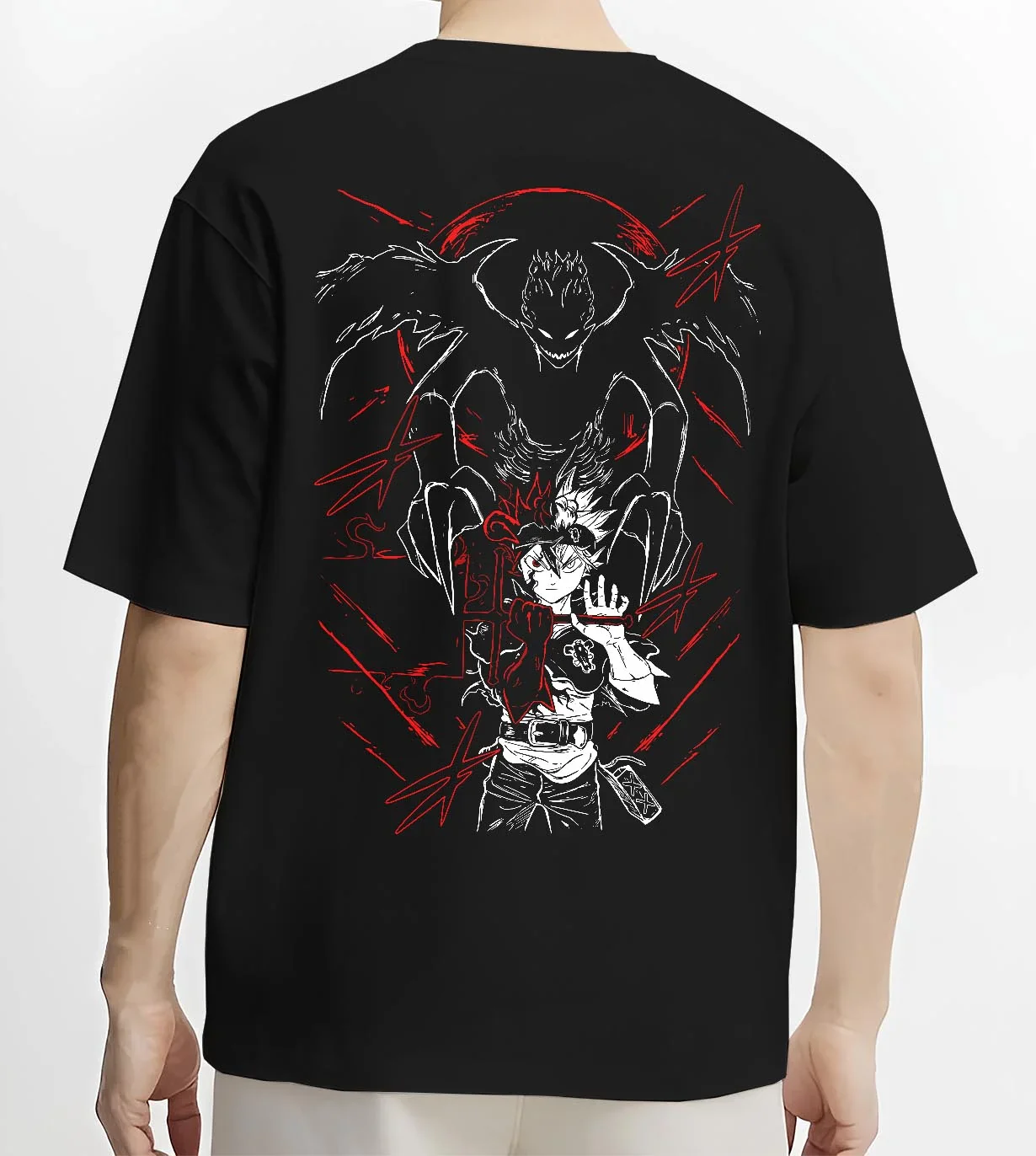 Asta and Friends Hoodie Black Clover Squad United - Image 4