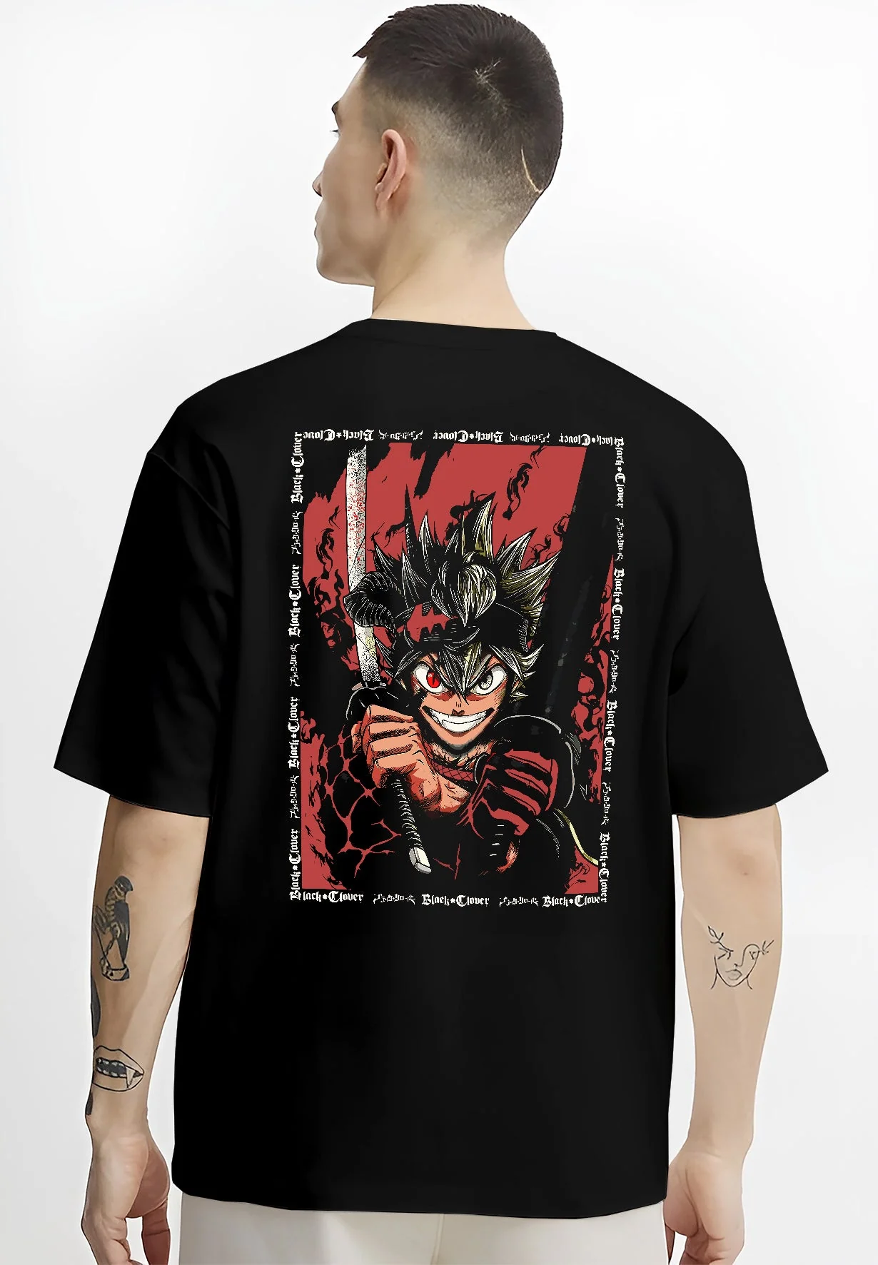 Asta & Liebe Black Clover Anti-Magic Devil Grimoire Hoodie - Image 4