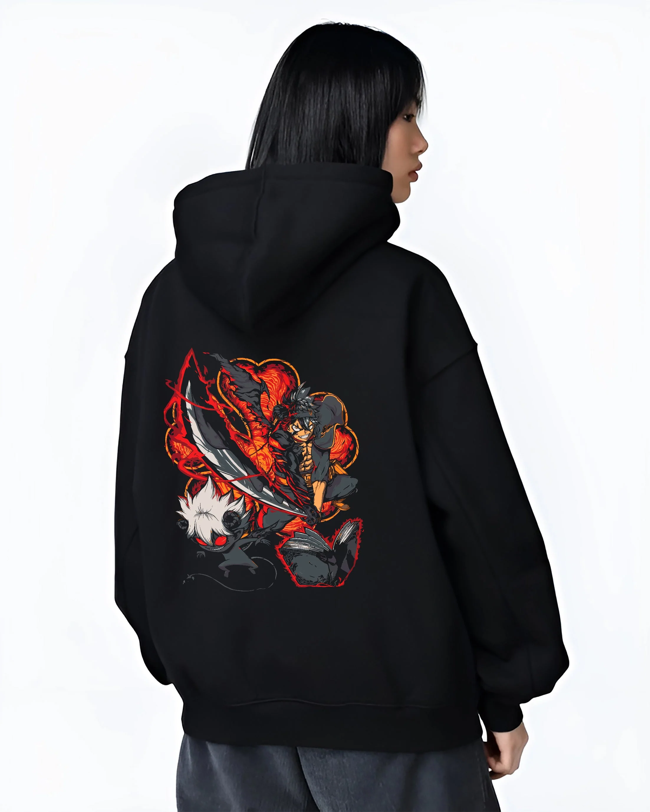 Asta and Liebe Devil Union Black Clover Premium Hoodie - Image 3