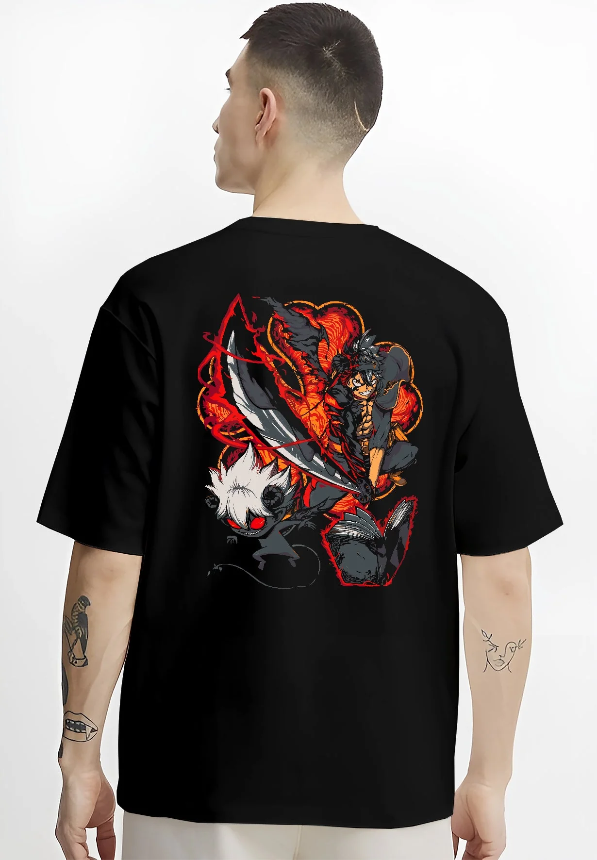 Asta and Liebe Devil Union Black Clover Premium Hoodie - Image 4