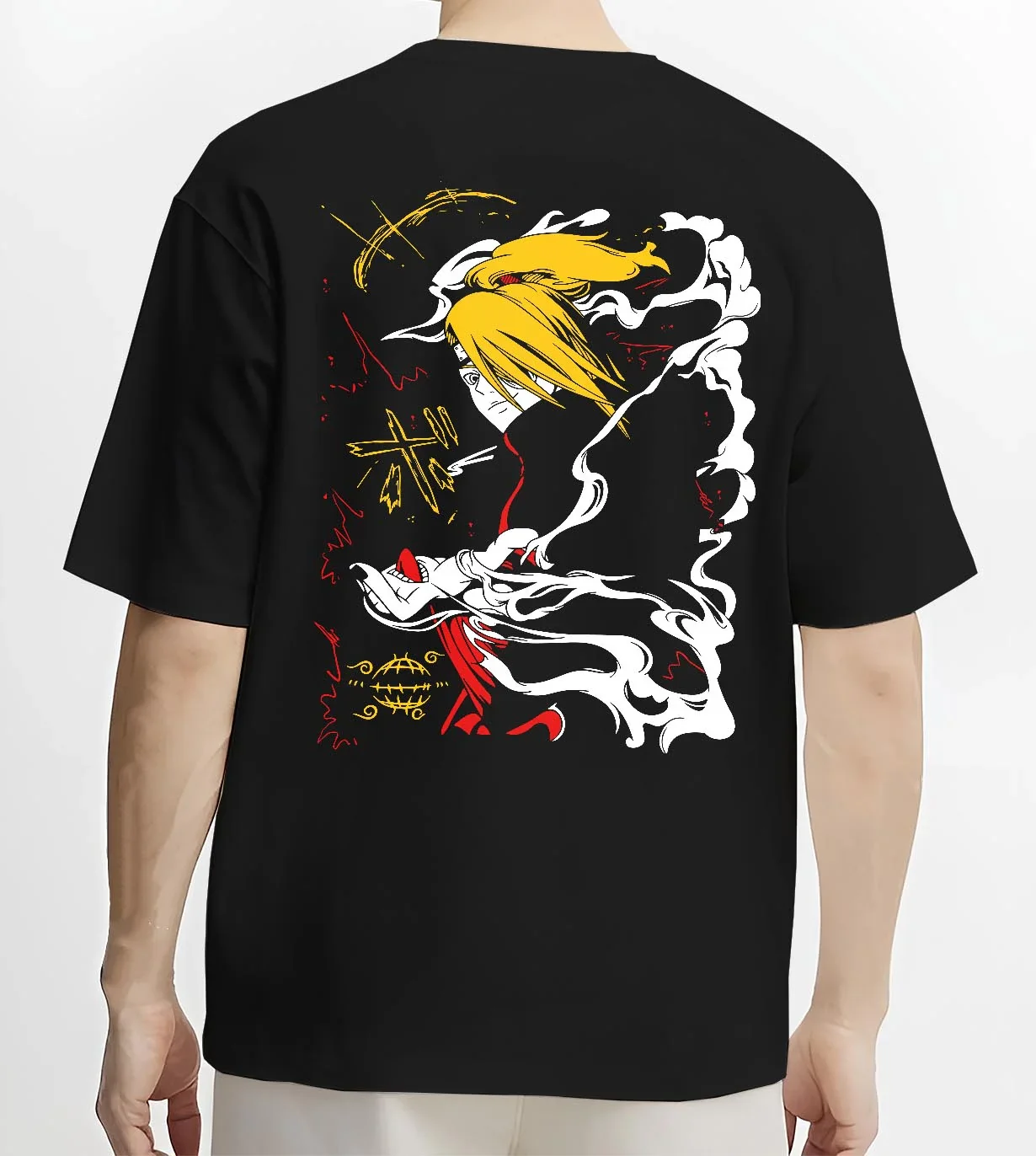 Bleach Hoodie Ichigo Hollow Mask Retro Anime Poster - Image 4
