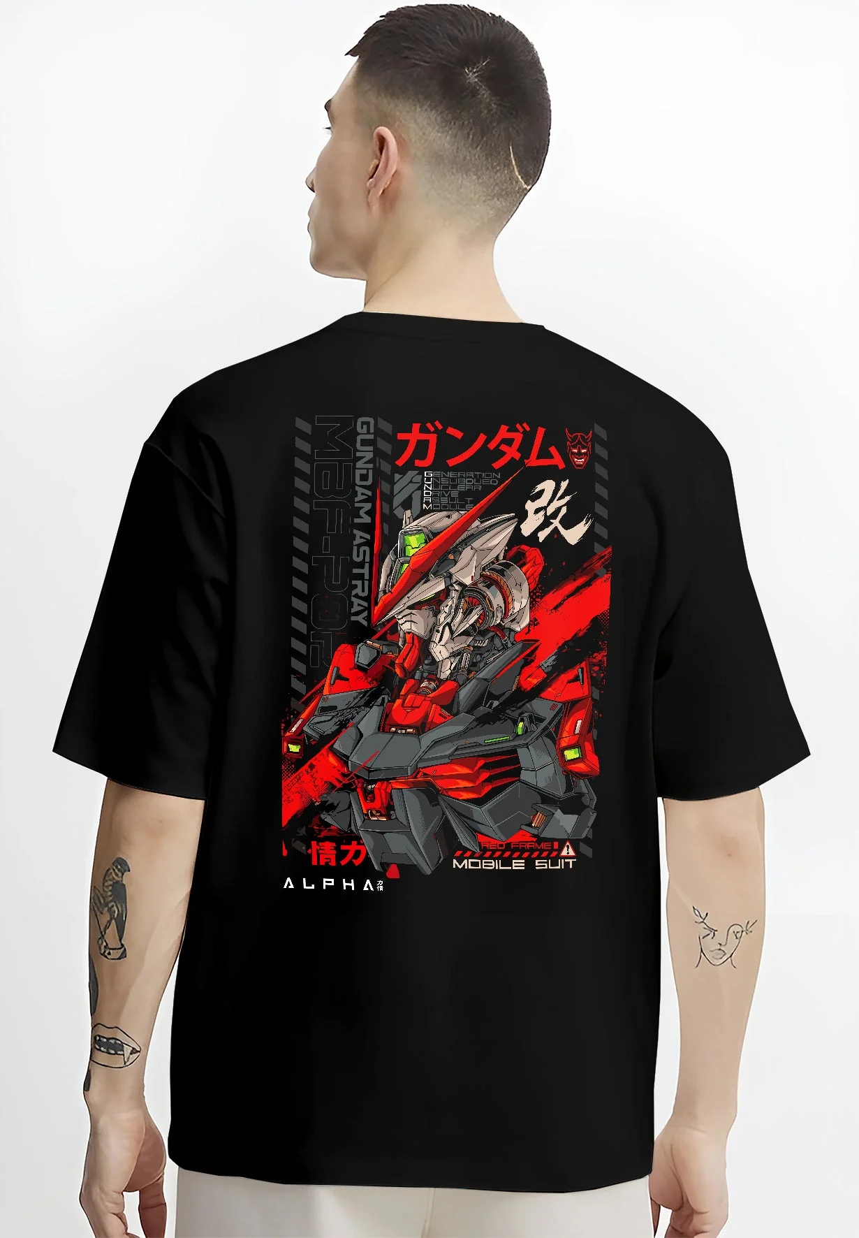 Astray Red Frame Mobile Suit Gundam Hoodie - Image 3