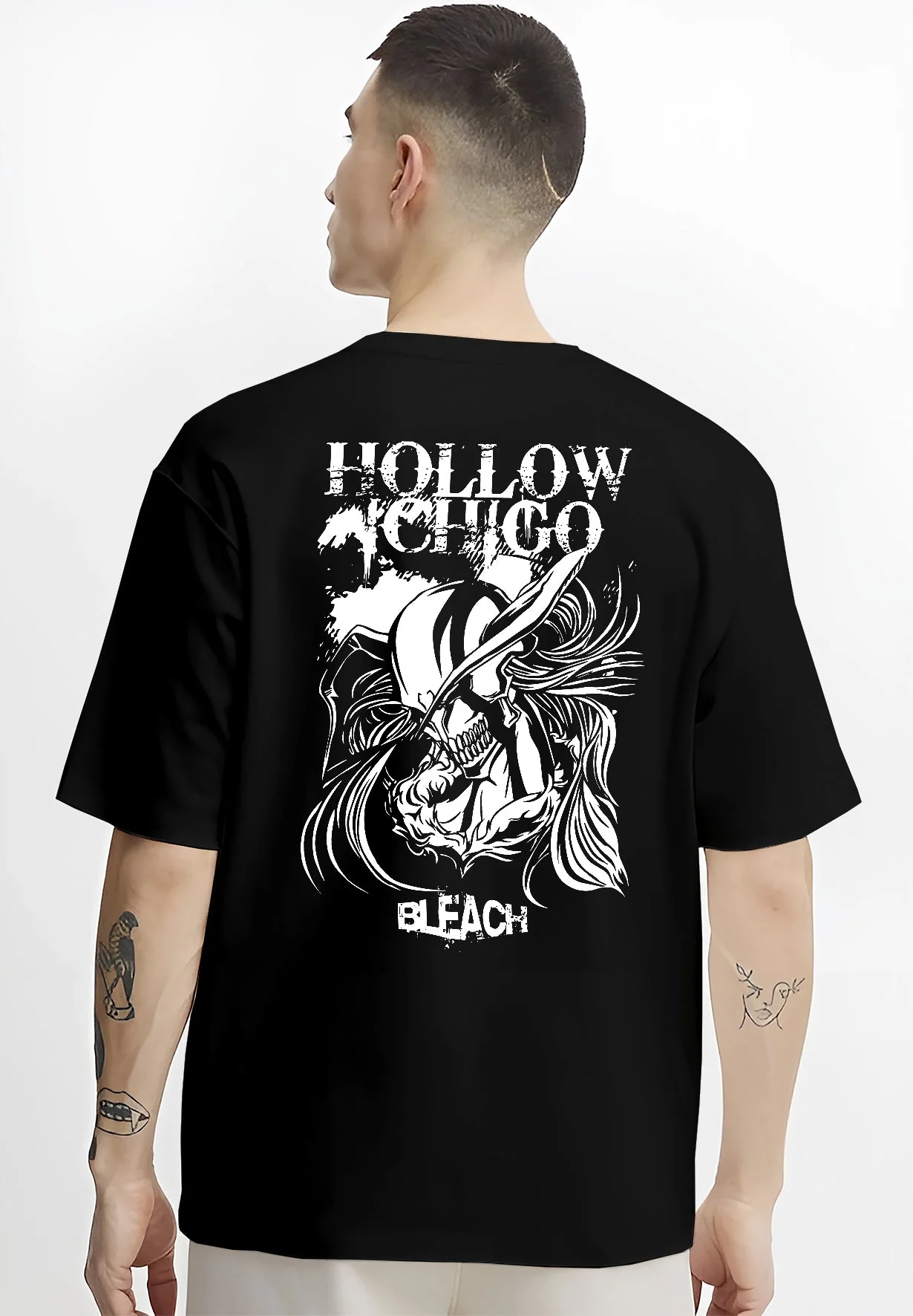 Kurosaki Ichigo Vasto Lorde Hollow Form Bleach Anime Hoodie - Image 4