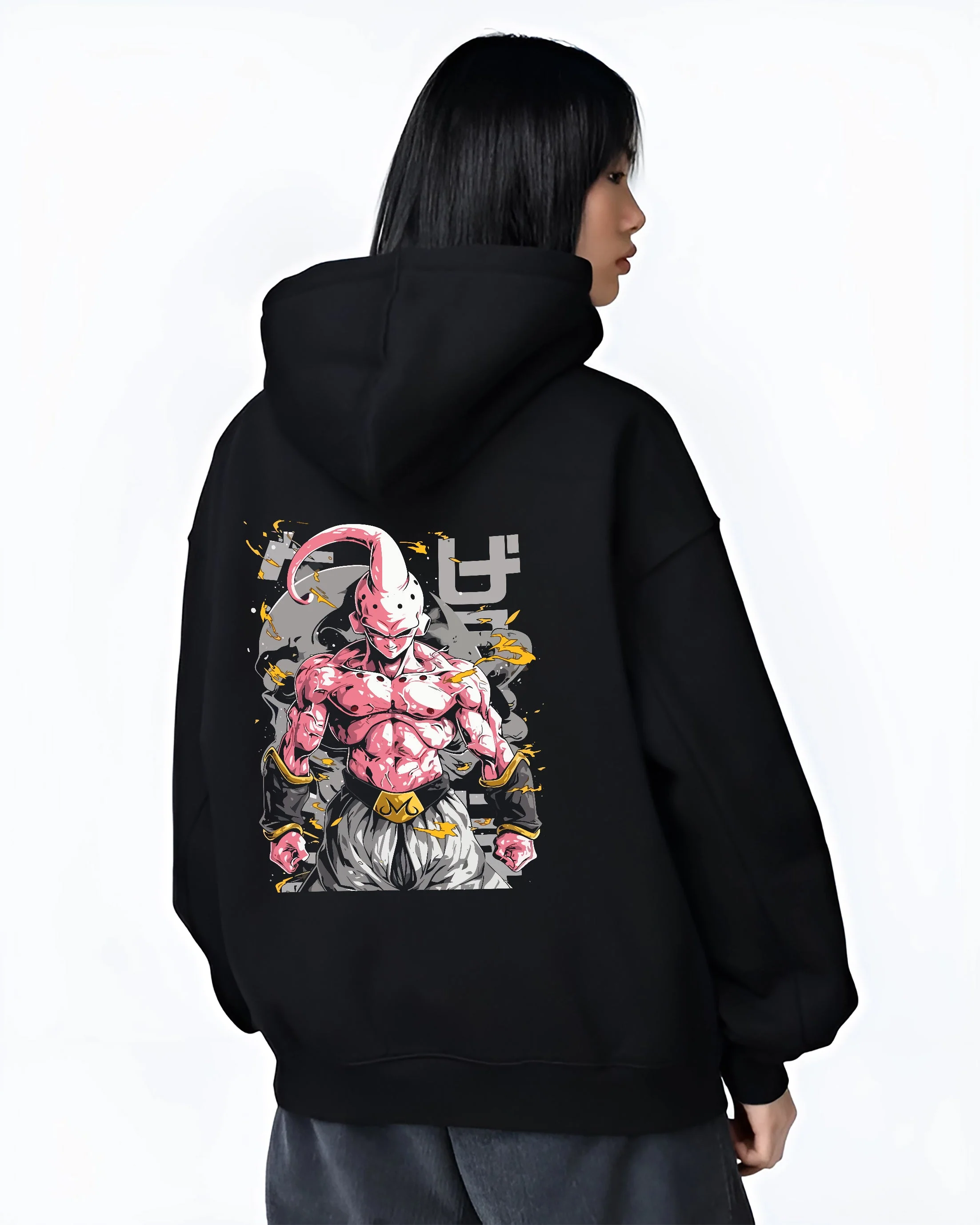 Goku Hoodie Dragon Ball Z Army Squad Battle Stance - Image 3