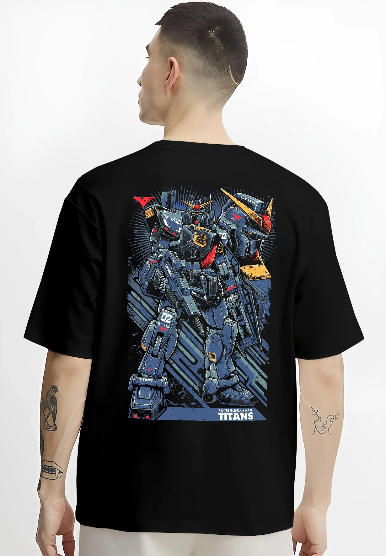RX-78-2 Gundam Mobile Suit Gundam Classic Hoodie - Image 4
