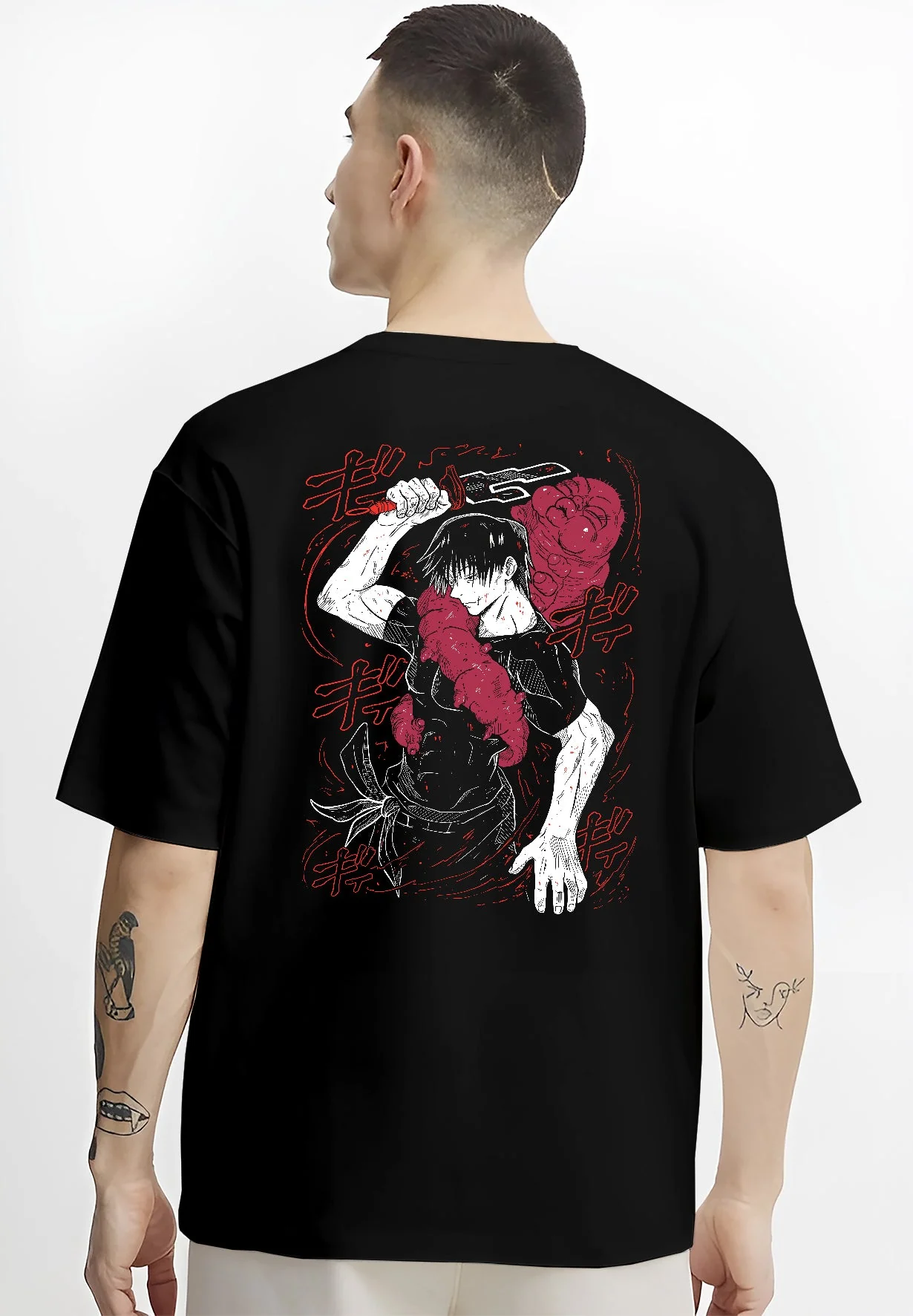 Toji Fushiguro Jujutsu Kaisen Sorcerer Slayer Hoodie - Image 4